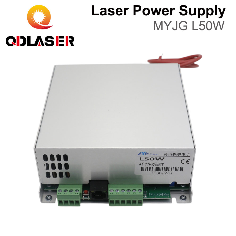 Laser Engraver 40W Co2 - QDLASER 50W CO2 Laser Voeding 3A