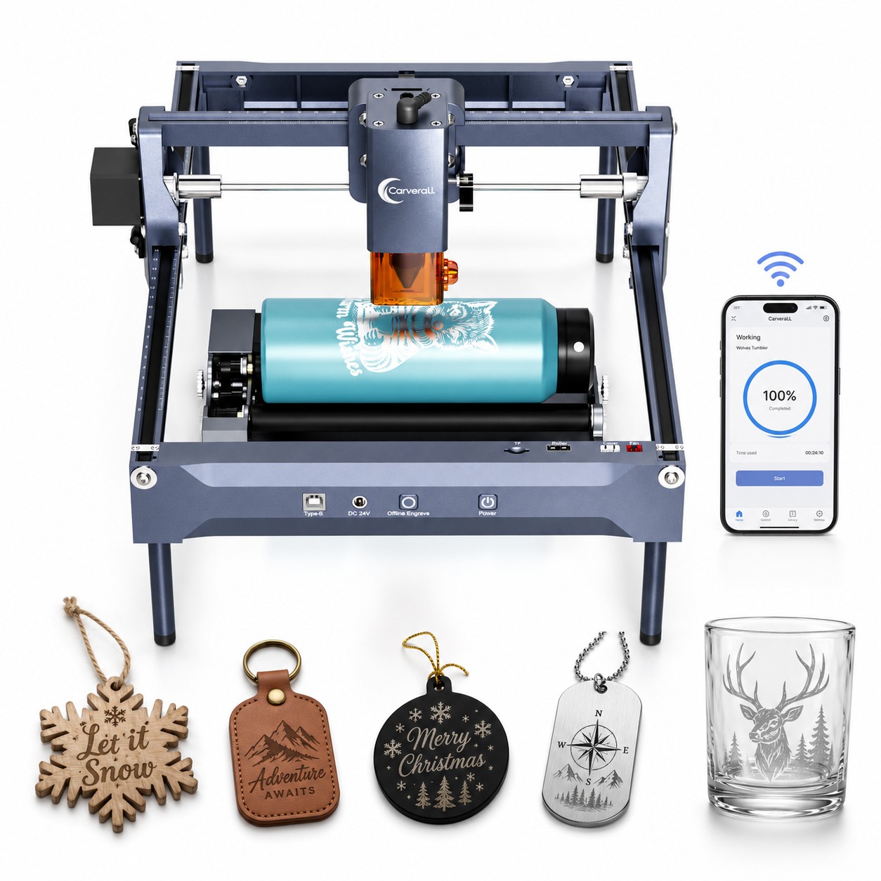 Laser Engraver 20W Diode - Carverall K15 Pro Lasergraveermachine 7W 12W