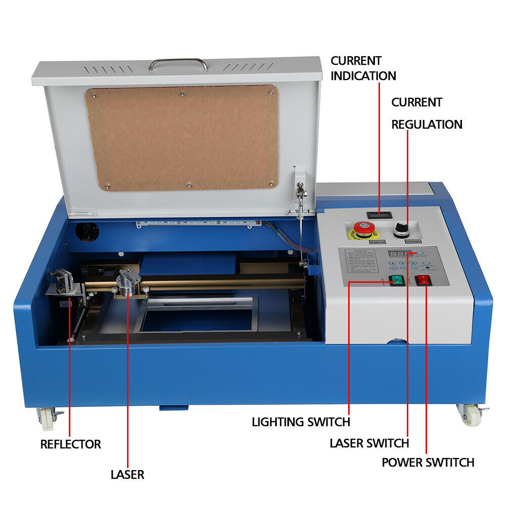K40 Lasergraveerder Cutter Pri - Laser Engraver 40W Co2 recensie en prijs