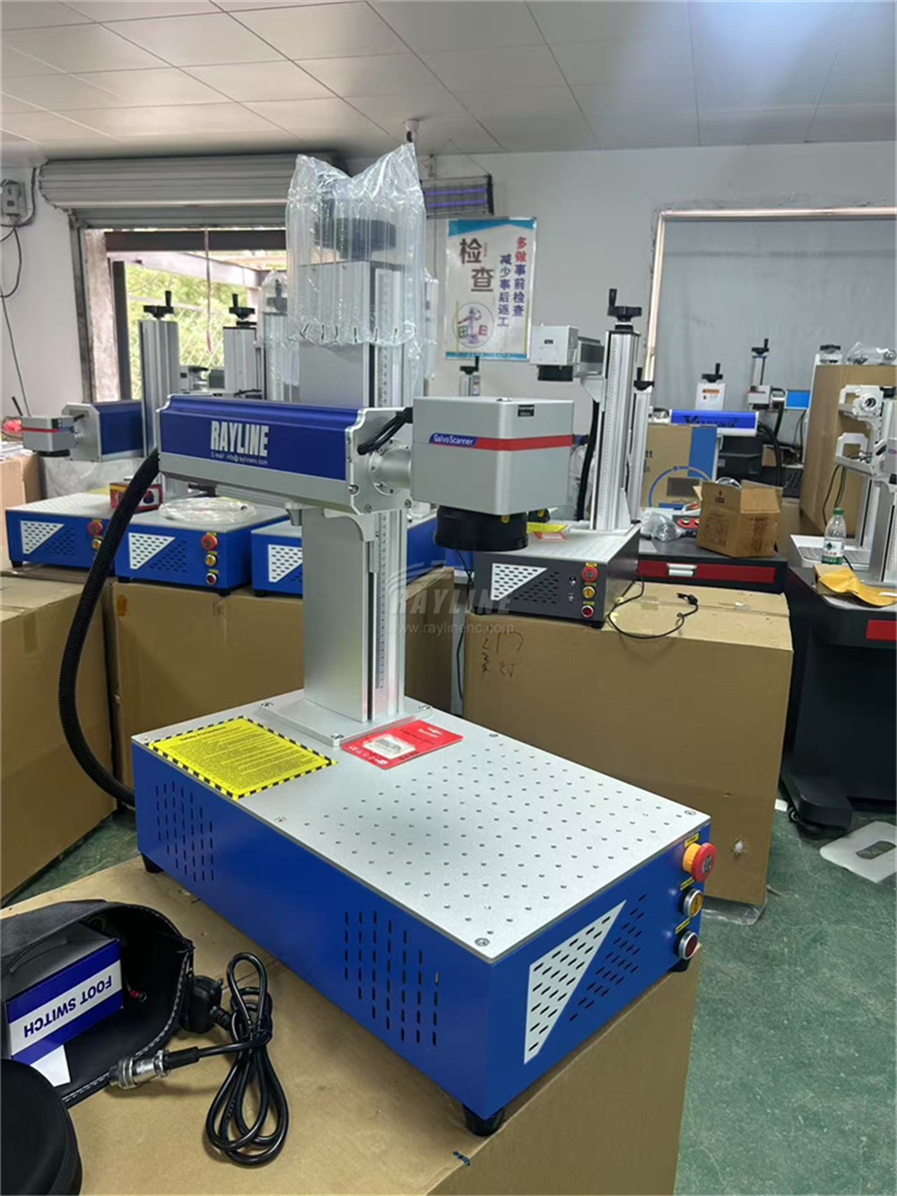 30W 50W 100W draagbare 3D fibe - Fiber Laser Marking Machine 100W recensie en prijs