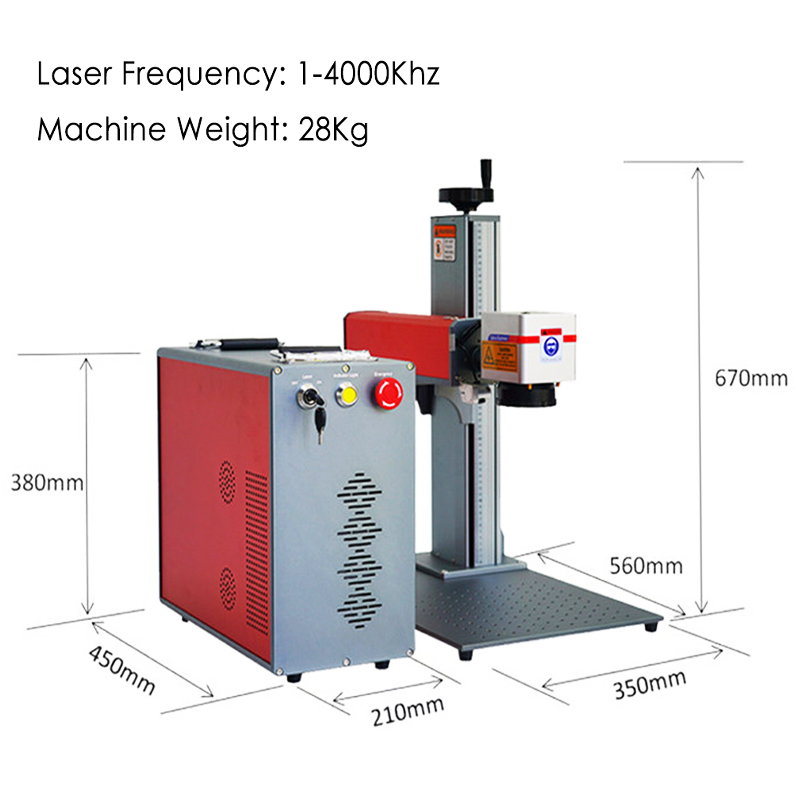 Laser Jpt M7 Mopa 3D Kleurgrav - Jpt Fiber Laser 50W recensie en prijs