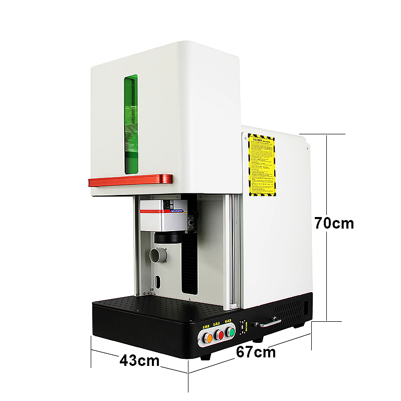 Ingesloten Fiberlasergraveerma - Fiber Laser Engraver 30W Raycus recensie en prijs