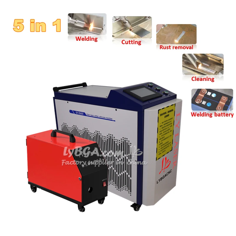 Laserreinigingsmachine 5In1 Ha - Fiber Laser Welding Machine 1500W recensie en prijs