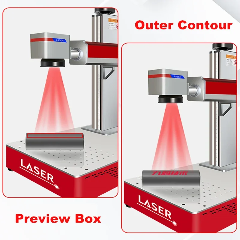 50W Raycus Fiber Laser-markeri - Fiber Laser Engraver 30W Raycus recensie en prijs
