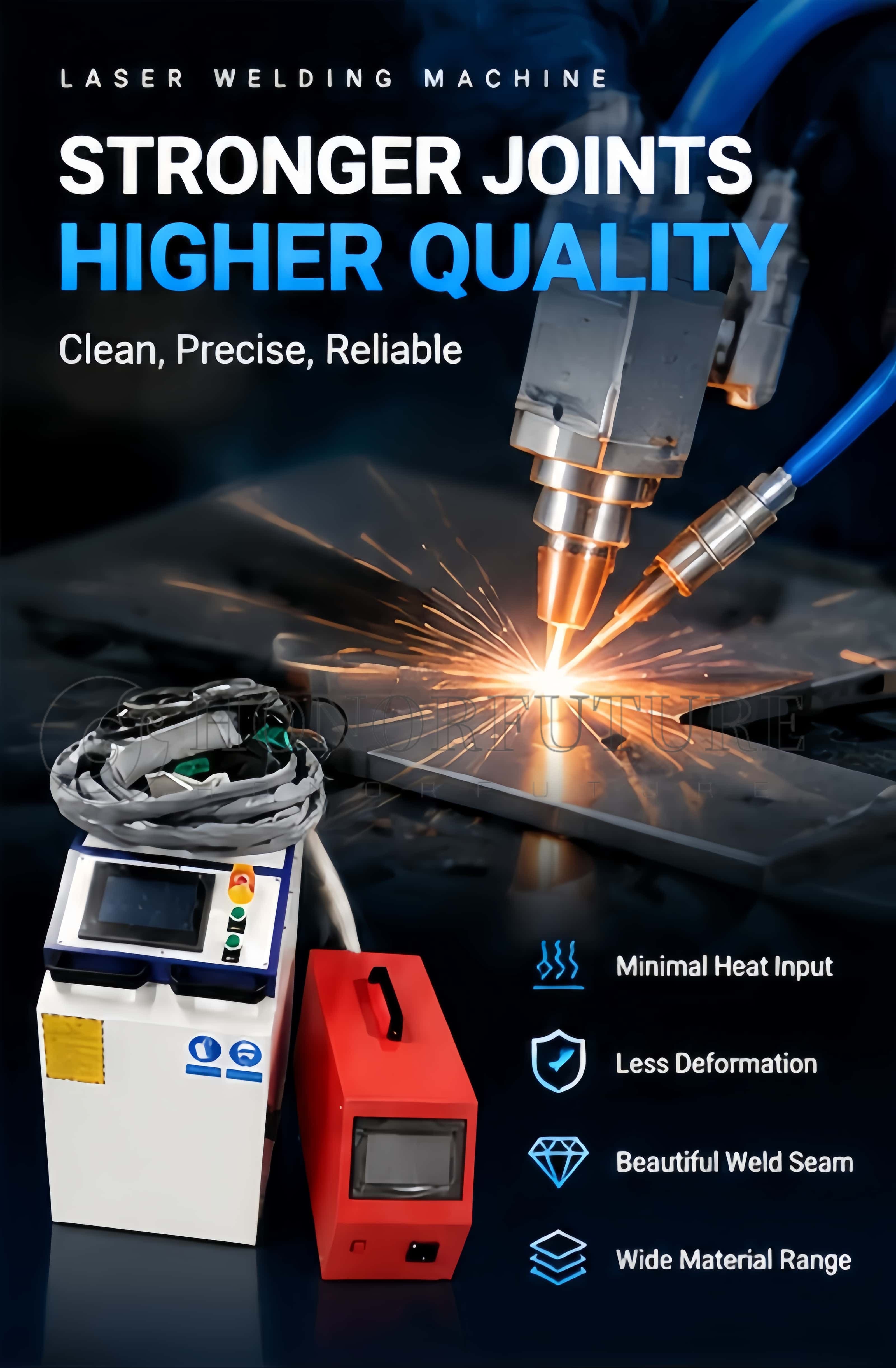 4-in-1 draagbare fiberlaser ma - Fiber Laser Cleaning Machine 1000W recensie en prijs