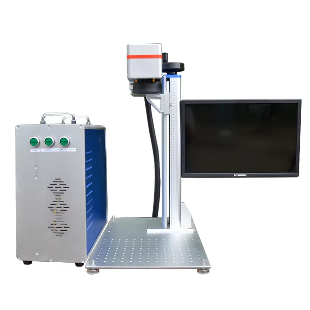 Roterende vezellaser markeerma - Fiber Laser Marking Machine 100W recensie en prijs