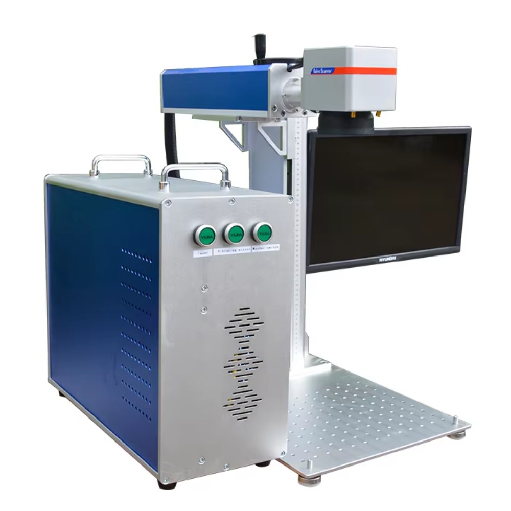 Roterende vezellaser markeerma - Fiber Laser Marking Machine 100W recensie en prijs