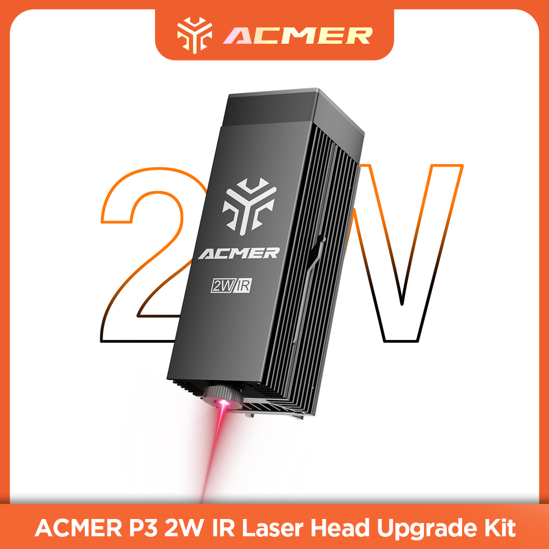 ACMER P3 2W IR Laserkop Upgrad - Laser Engraver 20W Diode recensie en prijs