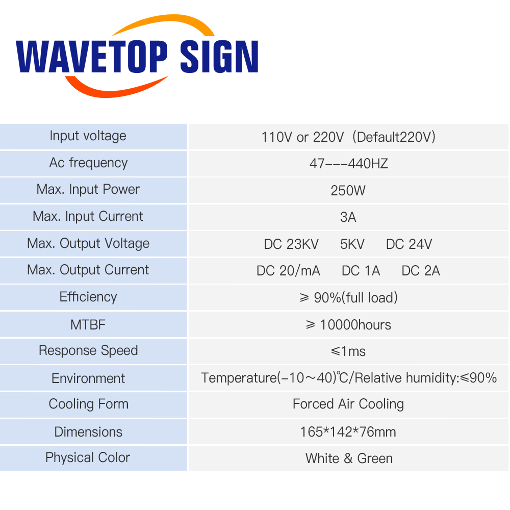 WaveTopSign MYJG-40W CO2 Laser - Laser Engraver 40W Co2 recensie en prijs