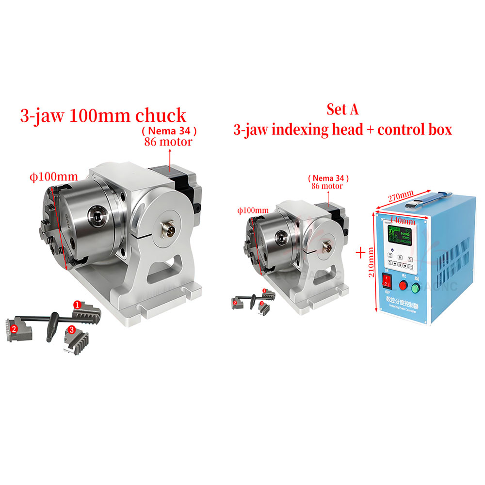 CNC planetaire tandwieloverbre - Laser Marking Machine Rotary Axis recensie en prijs