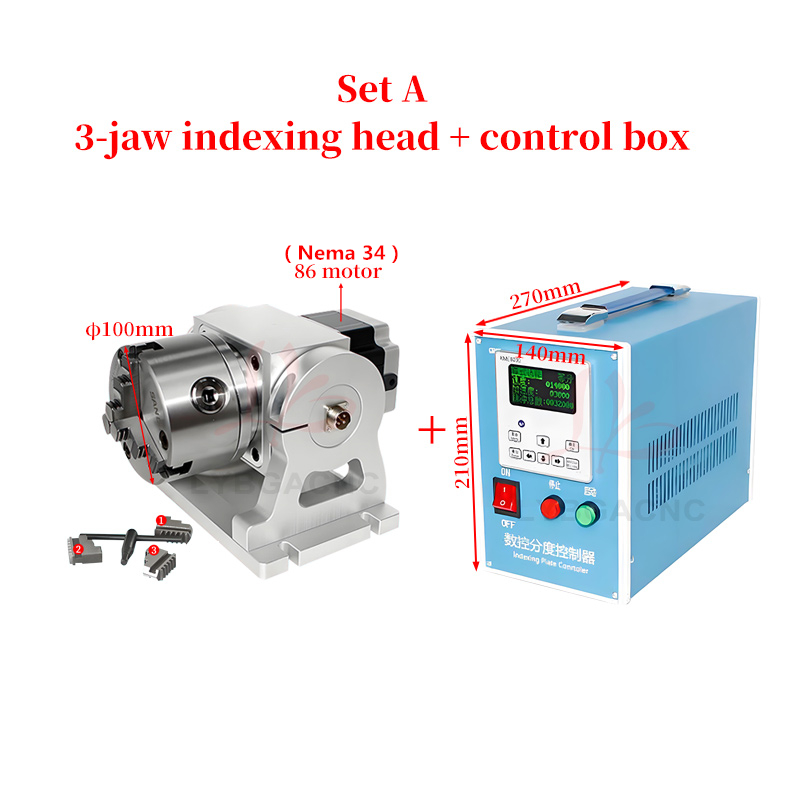 CNC planetaire tandwieloverbre - Laser Marking Machine Rotary Axis recensie en prijs