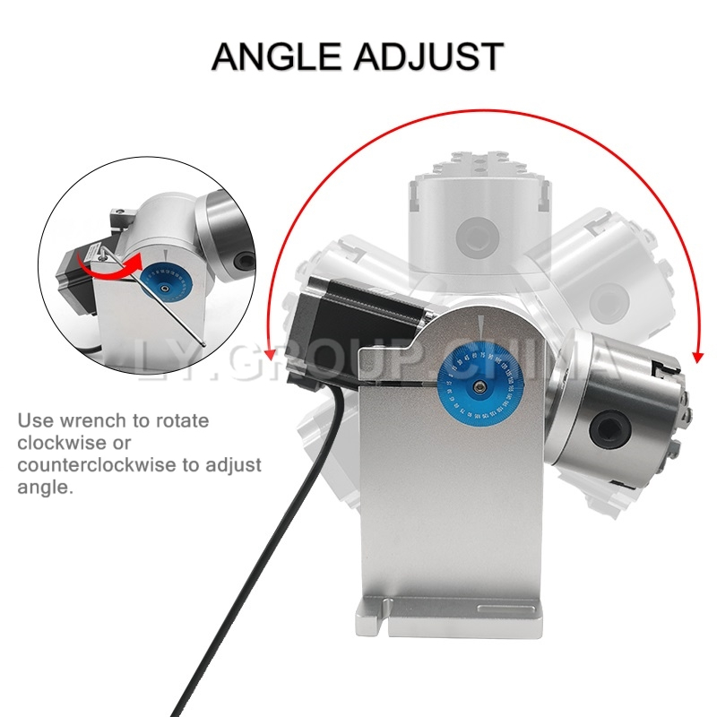 80mm Chuck D80 3 Klauwen Roter - Laser Marking Machine Rotary Axis recensie en prijs