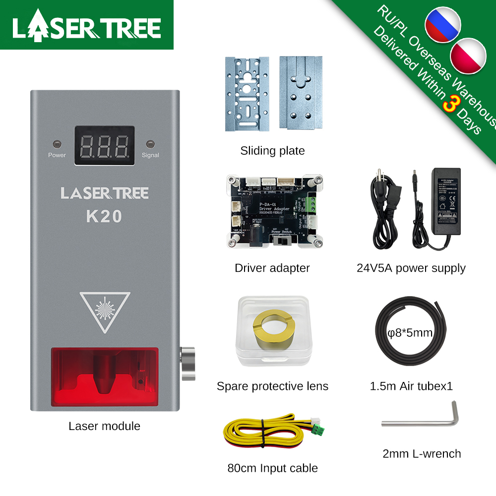 LASER BOOM 20W 10W 5W Optische - Laser Engraver 20W Diode recensie en prijs
