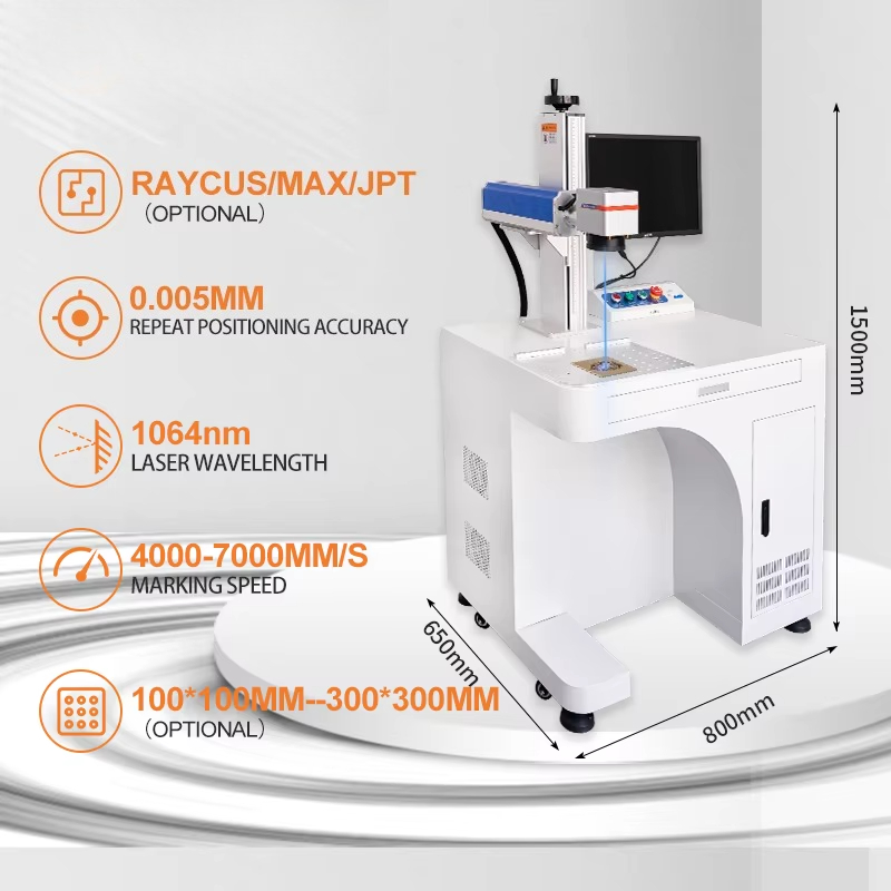JUNFEI Jpt Raycus Galvo CO2 UV - Fiber Laser Marking Machine 20W recensie en prijs