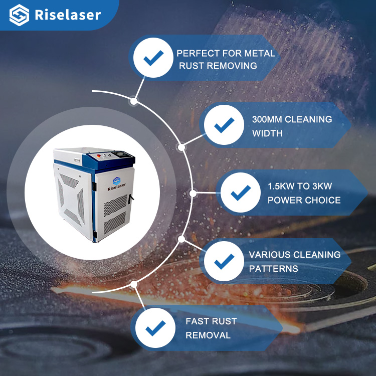 Hoge kwaliteit 1000W 2000W vez - Fiber Laser Cleaning Machine 1000W recensie en prijs