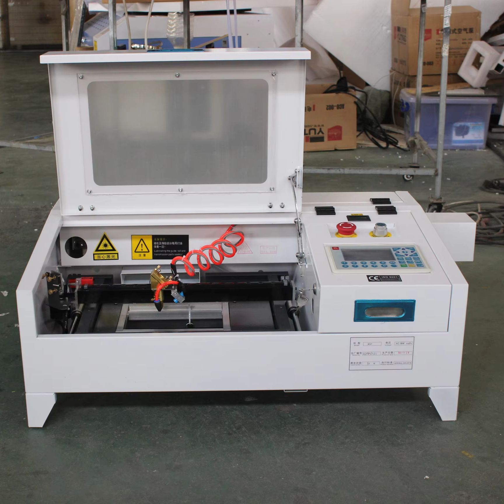 BK-K3020B mini kleine 3020 CO2 - Laser Engraver 40W Co2 recensie en prijs