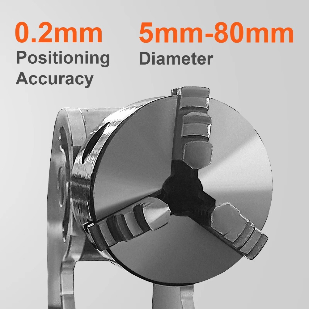 360 °   Lasergraveermachine me - Laser Marking Machine Rotary Axis recensie en prijs