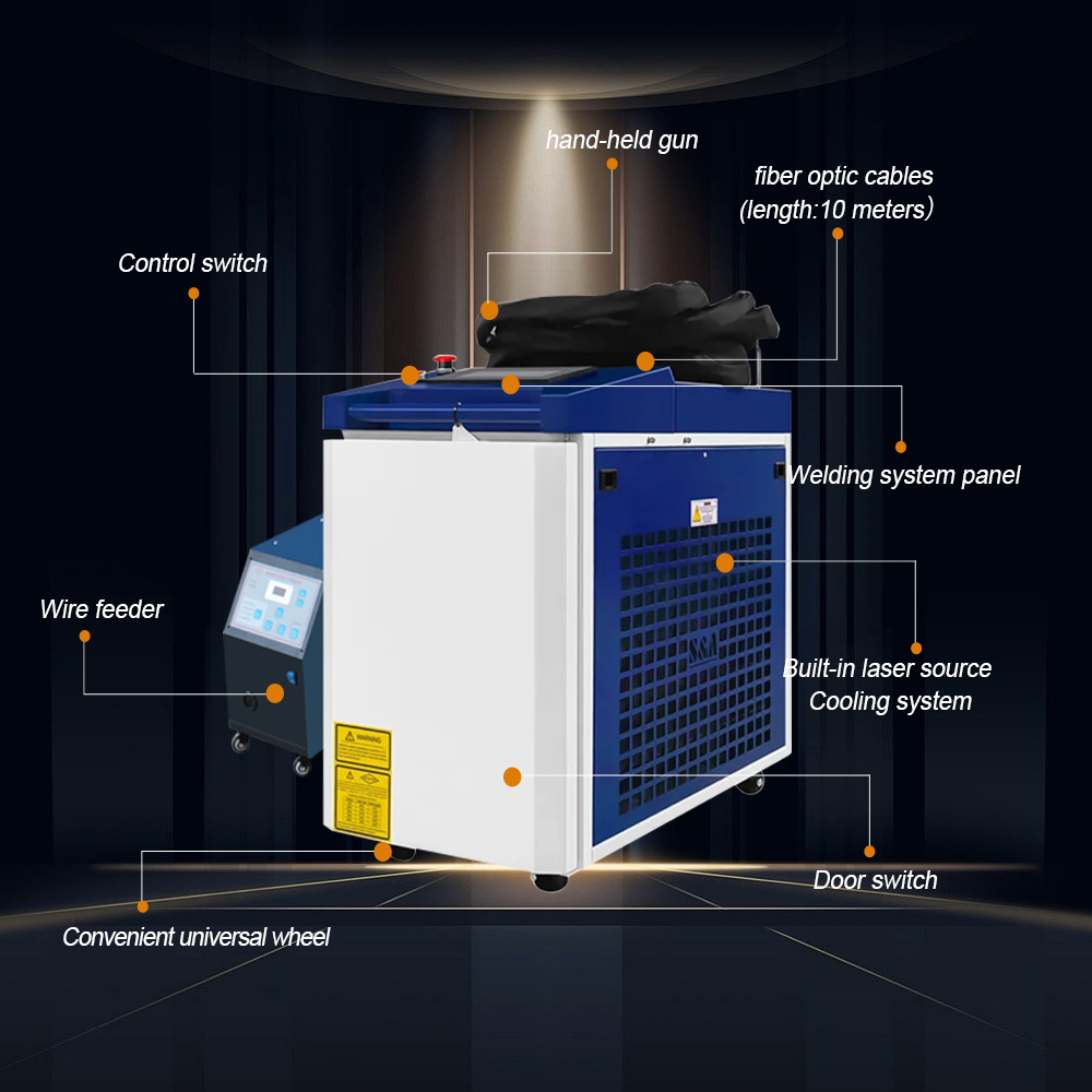2000W 3000W 3-in-1 draagbare f - Laser Welding Machine 3 In 1 2000W recensie en prijs
