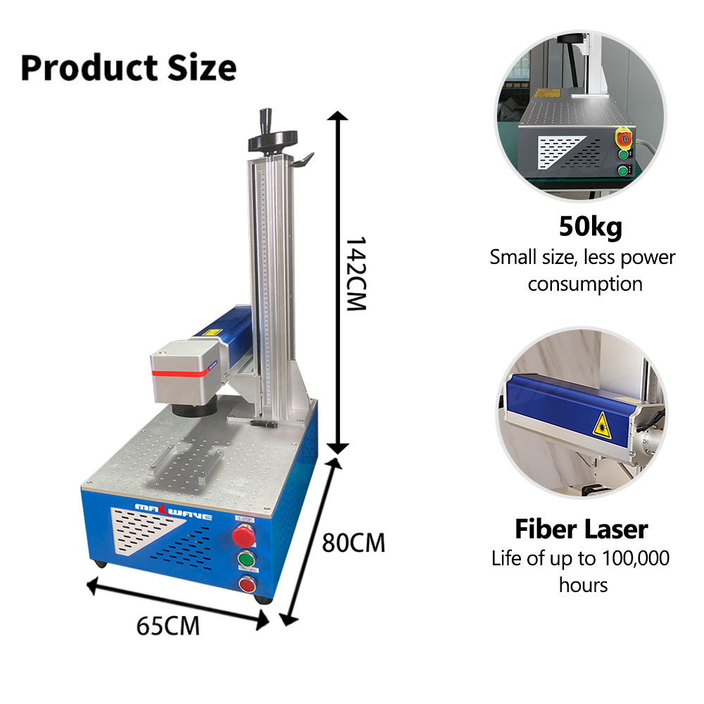 Maxwave 20W 30W vezellasermark - Fiber Laser Marking Machine 20W recensie en prijs
